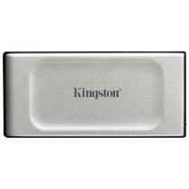 HD SSD Externo Kingston 2TB Portatil XS2000 Prata/Preto SXS2000/2000G