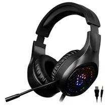 Headset Gamer Satellite GH-330 RGB / com Fio - Preto