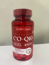 Earths Creation Vitamin CO-Q10 100MG 30 Softgels Plastico Rojo