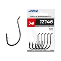 Anzol Marine 12146 Níquel Black Nº1 50 Peças