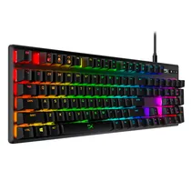 Teclado Gamer Hyperx Alloy Origins 4P5N4AA#Aba RGB Switch Red - Preto