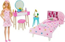 Boneca Barbie Quarto Dos Sonhos Mattel - HPT55 (15 Peças)