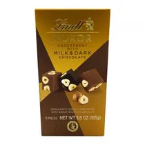 Bombom Lindt Nuxor Surtido com Avelã Caixa 165G