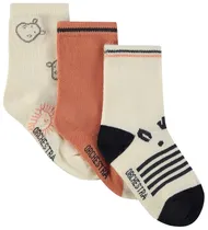 Meias para Bebês Orchestra Alamqu-Ecr - Masculina (3 Pares)