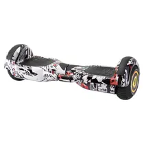 Scooter Elétrico Keen - 6.5" - Bluetooth - com Bolsa - 5 Branco Grafite