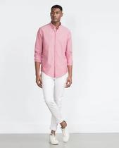 Wrangler Camisa Oxford 1035331 Masculino (T).s Rosado