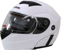 Capacete para Moto Jiekai JK-111 - Branco