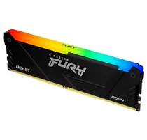Memória Ram Kingston Fury Beast RGB 16GB DDR4 3200 MHZ - KF432C16BB12A/16