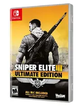 Jogo Sniper Elite 3 Ultimate Edition Nintendo Switch  Jogo Sniper...