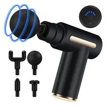Pistola Massageadora Corporal e Facial Gun Preto