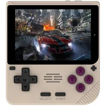 Console Portátil Powkiddy V10 64GB de 3.5" com 5.000 Jogos - Khaki