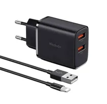 Mcdodo CH-507 Wall Charger Kit 12W C USB Cable Black  Mcdodo CH-5...