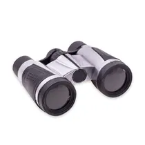 Mini Binoculo Lida 18642 6X30 Portatil - Prata/Preto