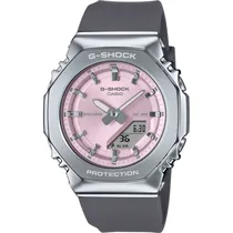 Relógio Casio G-Shock GM-S2110-4ADR Feminino - Cinza/Rosa