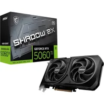 Placa de Vídeo MSI Geforce RTX 5060 Ti Shadow 2X Oc Edition 16 GB GDDR7 (912-V535-029)