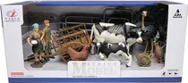 Toys Conjunto Fazenda com Acessórios Zhong Jieming Q9899-Y30-A