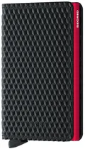 Carteira para Cartão Secrid Miniwallet - Mca Cubic Black Red