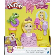 Massa de Modelar Play-Doh Princesa Da Disney C1044 Salão de Beleza Da Rapunzel