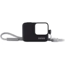 Case de Silicone Gopro com Cordão Ajustável para HERO5/6/7 - Preto - ACSST-001