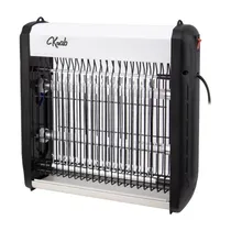 Mata Insetos Eletrico Krab KBMIE60 / 6W / 2 Lâmpadas Uv / 220V ~ 50HZ - Branco/ Preto