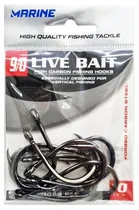 Anzol Marine Sports Live Bait 9/0 (10 Pçs)