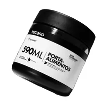 Terrano Termos Y Vasos Porta-Alimento 010050 590ML Negro