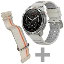 Relógio Mibro GS Pro 2 XPAW025 com GPS/Bluetooth - Light Beige + Pulseira