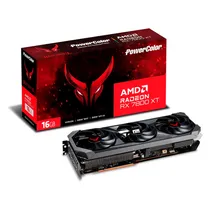 Placa de Video Power Color Radeon RX-9070XT Red Devil Oc 16GB GDDR6 - RX9070XT-16G-e-Oc