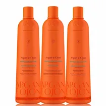 Set de Alisado Capilar Richee Argán Y Ojón 1000ML