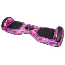 Scooter Elétrico Power Board C06BT - 6.5" - Bluetooth - com Bolsa - Lilas