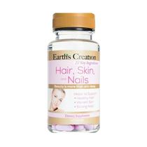 Multivitaminico Earths Creation Hair, Skin & Nails 60 Capsulas