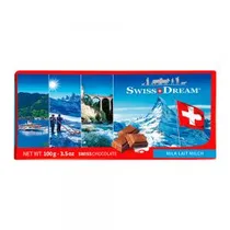 Barra de Chocolate Ao Leite Swiss Dream 100G