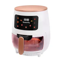 Fritadeira Eletrica Smartfy AF01W / 1400W / 3.6 Litros / 220V / com Visor - Branco