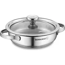 Omeletera Acero Inox c/Tapa 500ML