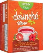 Cha Desincha Laranja Moro e Hibisco - 15G (10 Unidades)