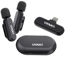 Microfone Sate A-MK252 2 Mic Lightning  Microfone S...