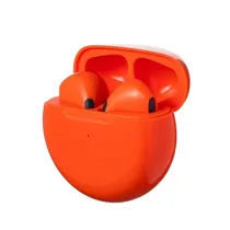Fone de Ouvido Sem Fio Pro 6 com Bluetooth V5.1+Edr 5V / 1A - Laranja