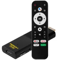 Adaptador para Streaming Premium X PX 450 8K Ultra HD com Wi-Fi e Bluetooth - Preto