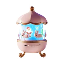Proyector de Luz Con Speaker Satellite WH-E11 Carrusel 5V 2.7W