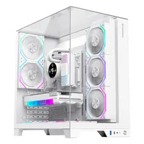 Gabinete Gamemax Infinity Pro White RGB