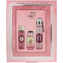 Kit Perfume Ard Al Zaafaran Gift Set Hareem Al Sultan Feminino 3 Peças