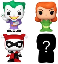 Boneco Batman - DC - Funko Bitty Pop! Misterio Pop Adentro 4 Pack