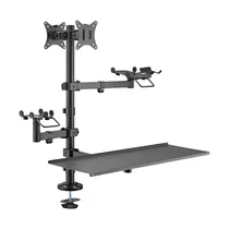 Suporte FTX FTX-02LD - para 2 Monitores de 17" A 32" - Articulado - Preto  Suporte FTX...