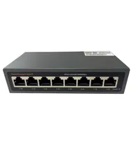 F. Switch 08POE 120W 10/100/1000MBPS 8POE RJ45 S21-8G