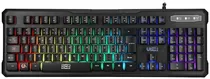 Teclado Gamer Elg Flakes Power Battle FLKT001 Membrana Tripla Português