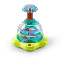 Bright Starts Bebes Spinner Press N Glow Detalles En El Producto 6M+ Multicolor