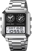 Relógio Skmei 2204 Silver/White - Masculino