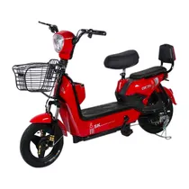 Motocicleta Elétrica Gicin Bike 8 Max Speed Pro - 500W - 25KM/H - Vermelho