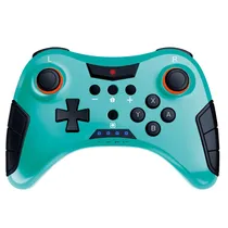Controle Sem Fio Pro Wireless para Nintendo Switch Pro TNS-1724 / 400MAH / 3.7V - Turquesa