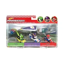 Jakks Muñeco Super Mario Kart 3PACK